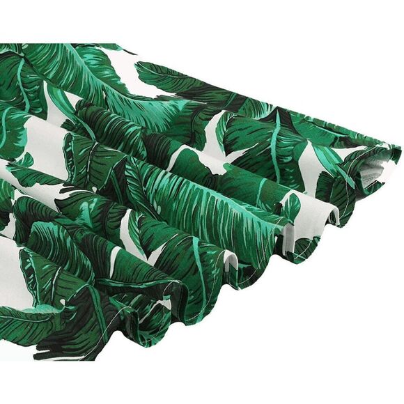 🌴 2PCS Green Bundle Pinup Retro Rockabilly 1950s Dress & Petticoat SIZE L NEW - Picture 11 of 16